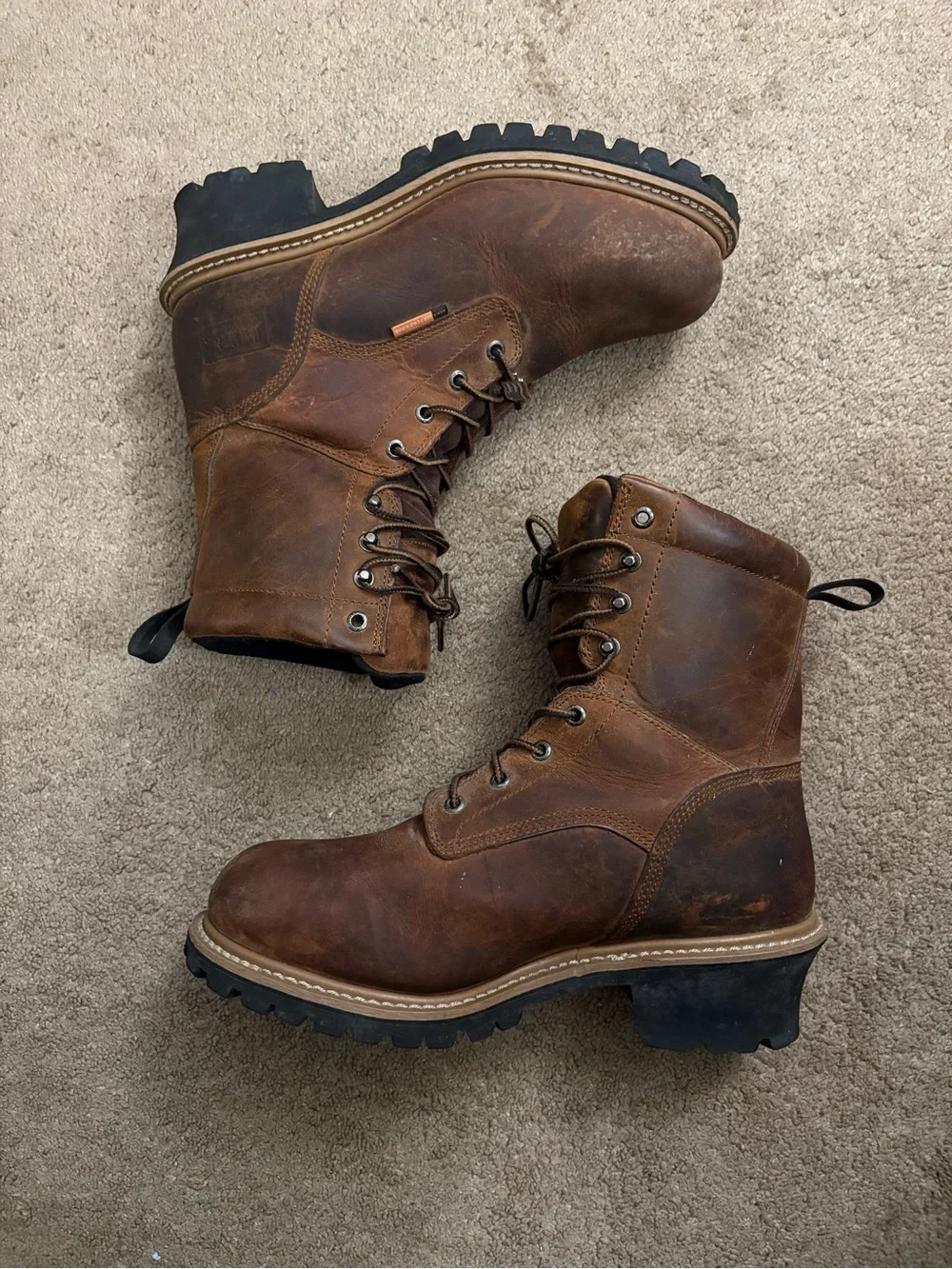 Red Wing WORX Men’s 9.5M Axil CSA Steel Toe Work Boots 5982 ASTM F 2413-05